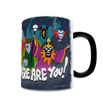 Scooby Doo Monsters – Where Are You - Morphing Mugs Heat Sensitive Mug – Colour Changing Heat Reveal Coffee Mug – By Trend Setters Ltd.