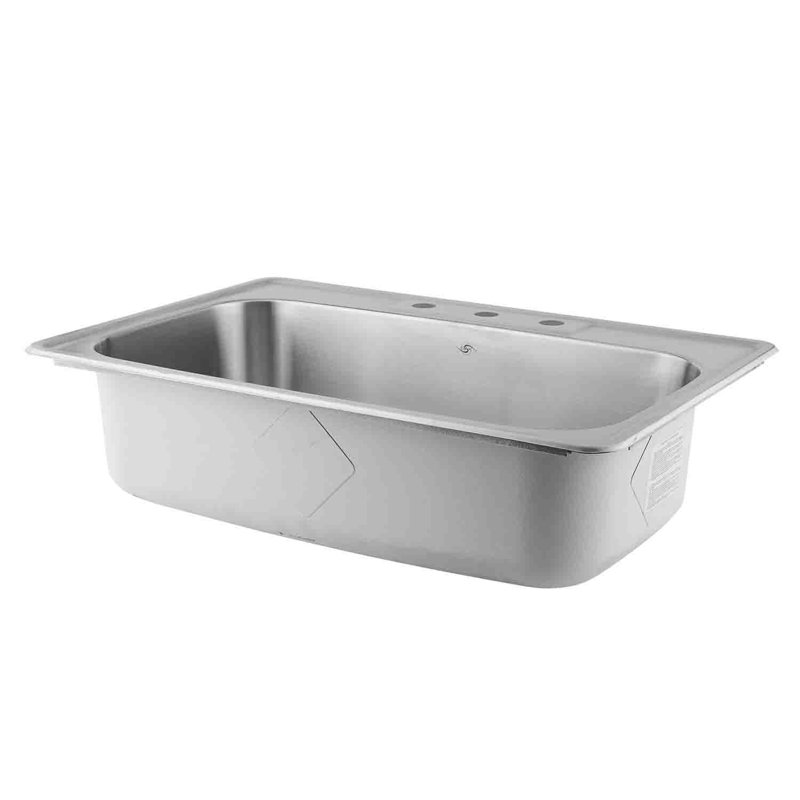 33'' L Single Bowl Stainless Steel Kitchen Sink