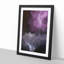 Lightning over Colorado Springs in Abstract - Picture Frame Graphic Art Print-55772380-55772384