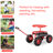 22'' H x 32.3'' W Utility Cart with Wheels-56115547