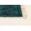 Tapis unique en laine noué à la main 3 pi 10 po x 5 pi 10 po turquoise New Age Vibrance