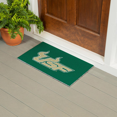 Tapis en PVC pleine couleur, 16 po x 28 po, Université de South Florida