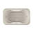 Marineo™ Chromatherapy Whisper 72" x 42" Drop in Combination Bathtub-40093912