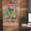 «Alien Peace Fingers» par Dean Russo, art mural sur toile-1472006528