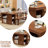 Walnut Rectangular Solid Wood desks-107225688-107225690