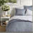 Cozy Grey Bedding Sets, Soft Polyester, Modern Style For Dorms