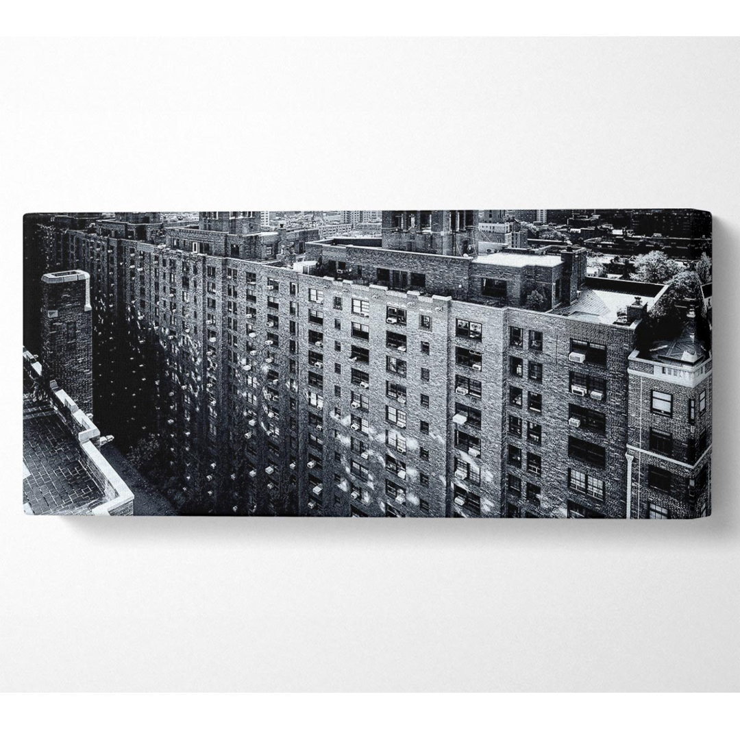 Manhattan New York City Klassischer Panoramablick Leinwand