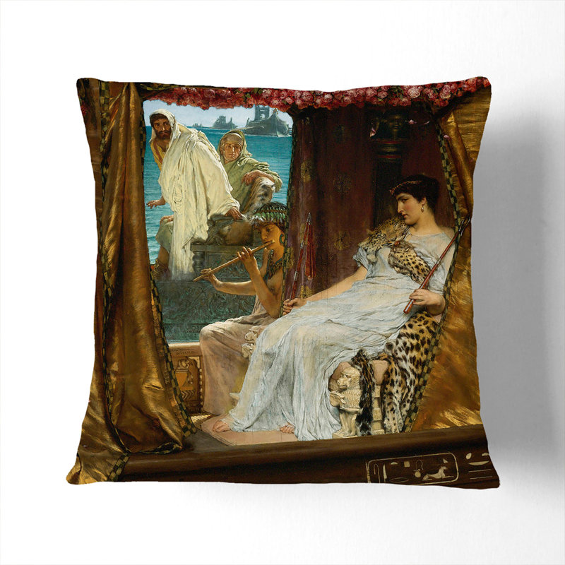 Square Cushion, 40cm H x 40cm W x 15cm D, Black