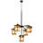 Doelling 5 - Light Dimmable Geometric Chandelier