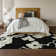 Premium Machine Washable Prisco Black Rug