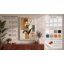 Lily and Geometry Botanical - Wrapped Canvas-795046816-795046817