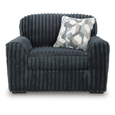 Midnight-Madness Oversized Chair