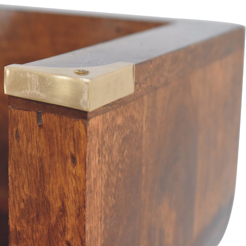 90cm Solid Wood Console Table