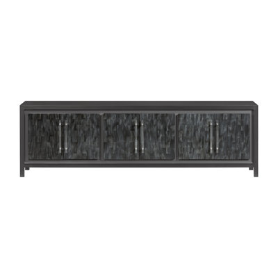 Signature Designs Elation White Long Media Console