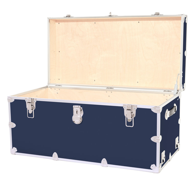 Coffre de rangement pour la maison et l'université. Coffre de rangement XXL Rhino, Bleu marine