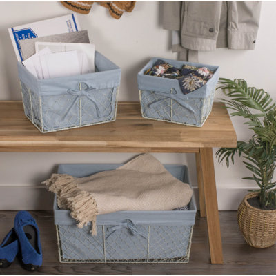 Ensemble de paniers en tissu 3 pièces Colgate