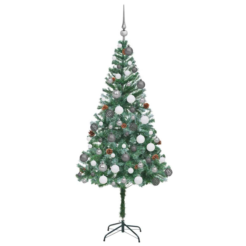 5.91' H Lighted Artificial Christmas Tree
