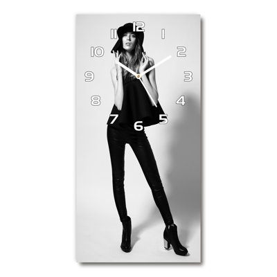 Jardell Glass Wall Clock