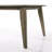 Billie Vintage Walnut Contemporary Rectangle Dining Table 72"