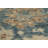 Vegetable Dye Blue Oushak Turkish Runner Rug 3x12