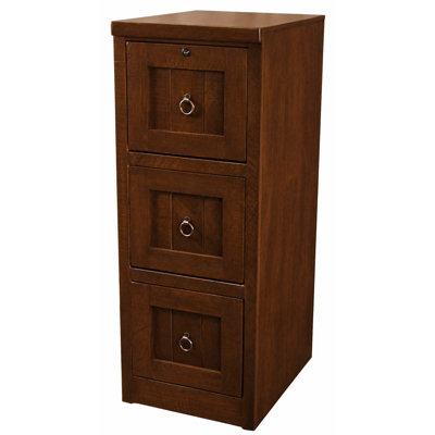 Kayla 17.25'' Wide 3 -Drawer Solid Wood File Cabinet