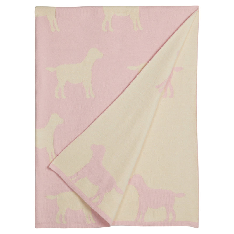 Couverture de chambre de bébé rose Lab