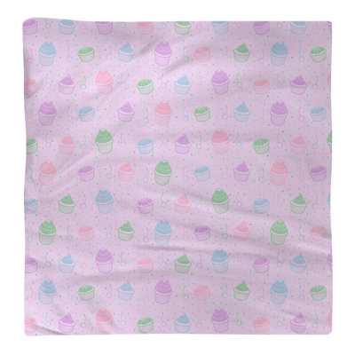 Polyester Abstract Square Napkin