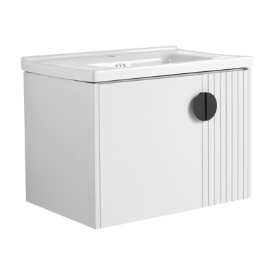 Meuble-lavabo 28 po avec lavabo en céramique