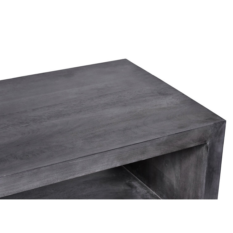 Solid Timber Coffee Table, Wooden Coffee Table with Storage