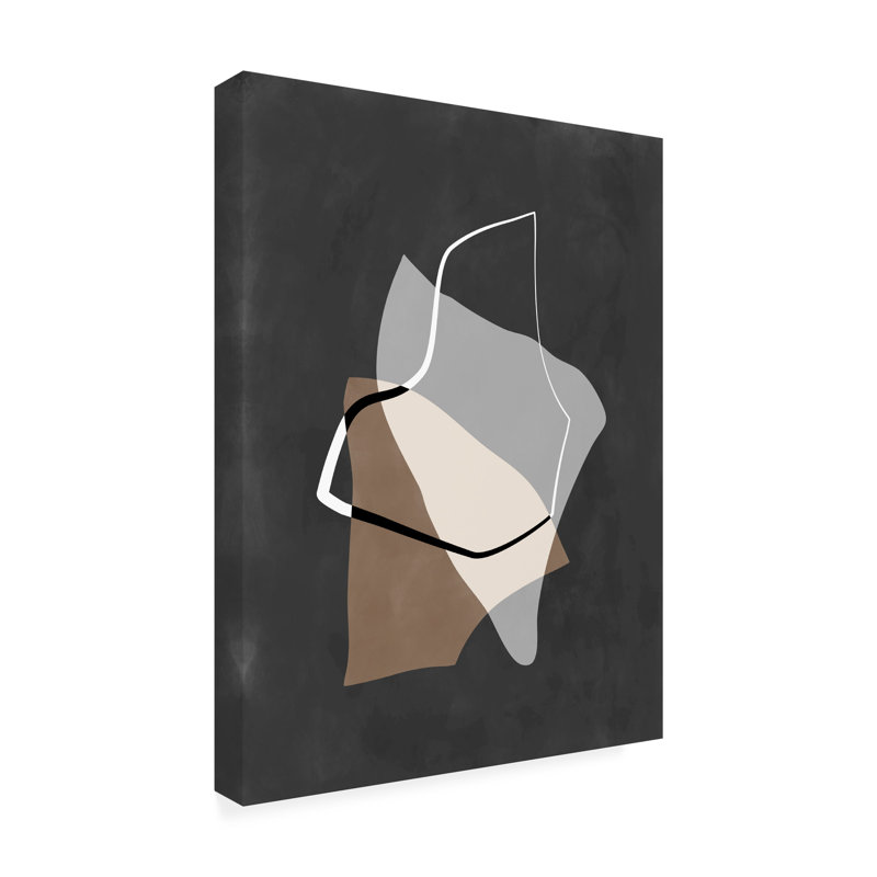 «Bachelor Abstract 80 sur toile» par Elena Ristova, reproduction, H 24 po x l 18 po x P 2 po