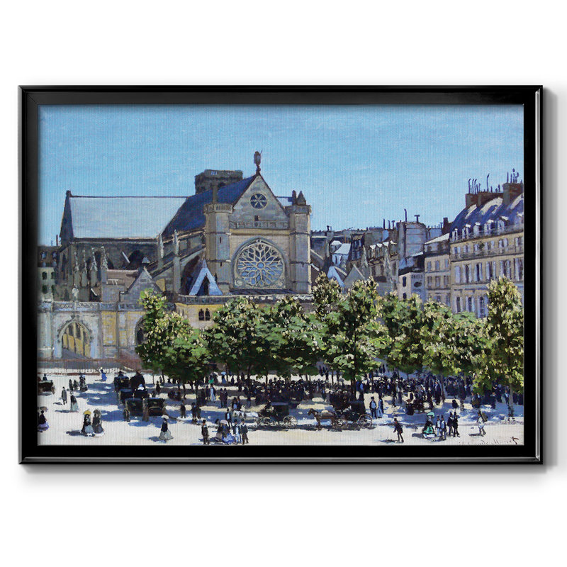 Claude Monet Saint, Noir, H 18 po x l 26 po x P 1,5 po