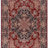 Emanuel Traditional Machine Woven Flatweave Red and Navy Area Rug with Non Skid Backing-1589561387