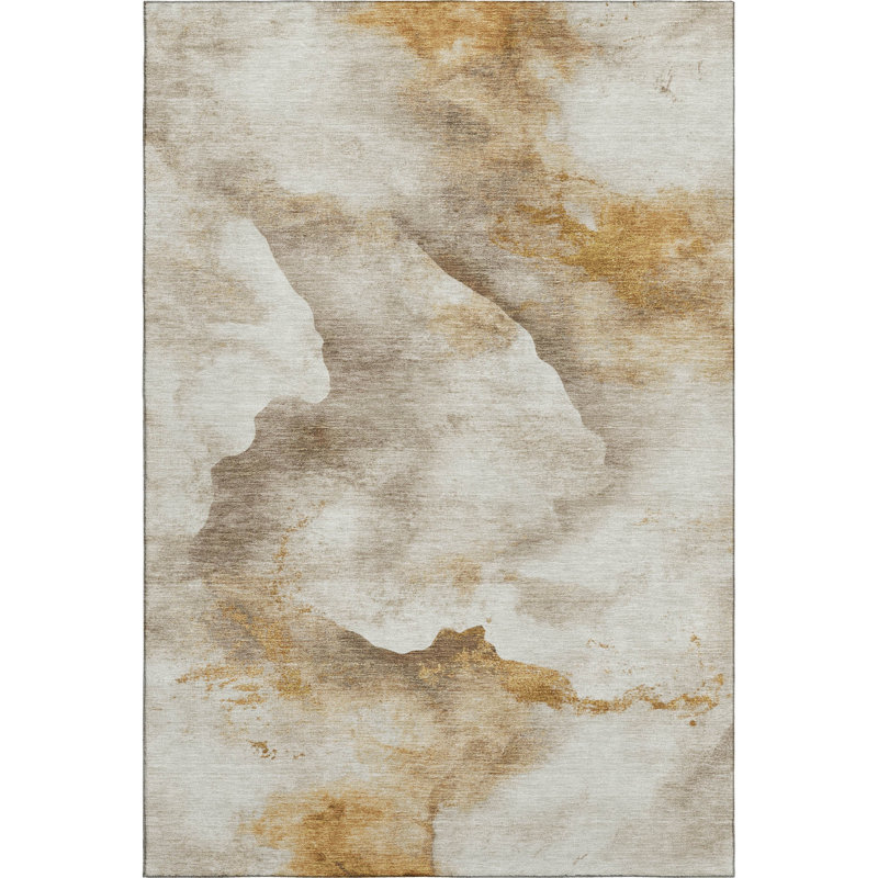 Premium Machine Washable Jacquez AMF1796 Modern Rug, Rectangle 10' x 14'