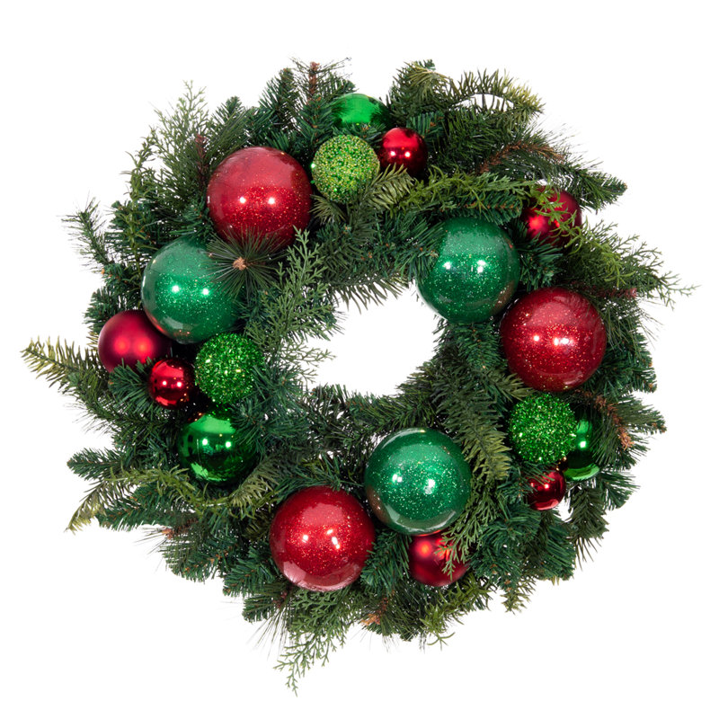 Couronne de Noël 24 po