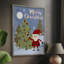 Winer Santa I Framed Print - Solid Wood-540493633