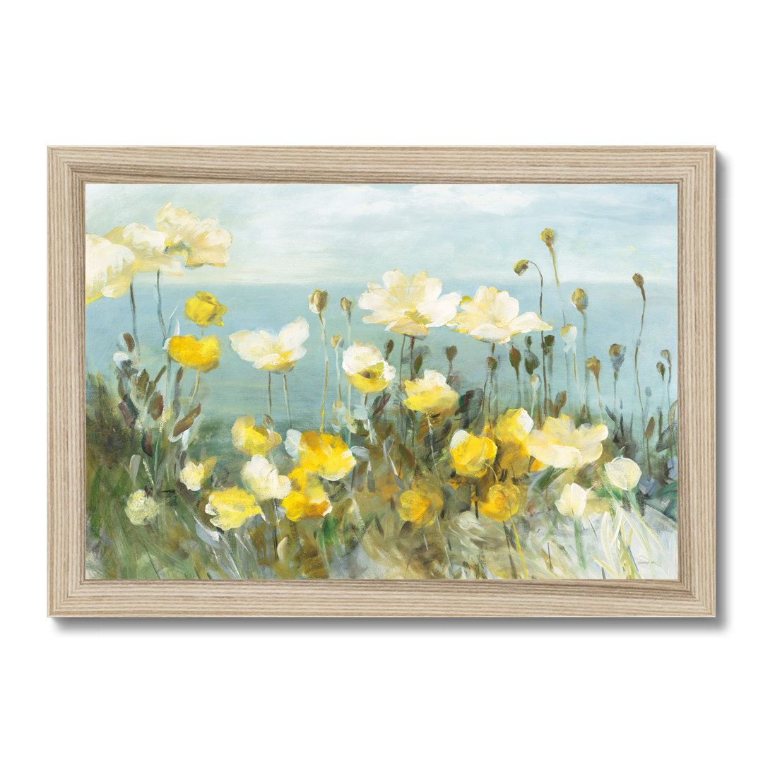 Field Of Poppies Bright Crop by Danhui Nai - Painting