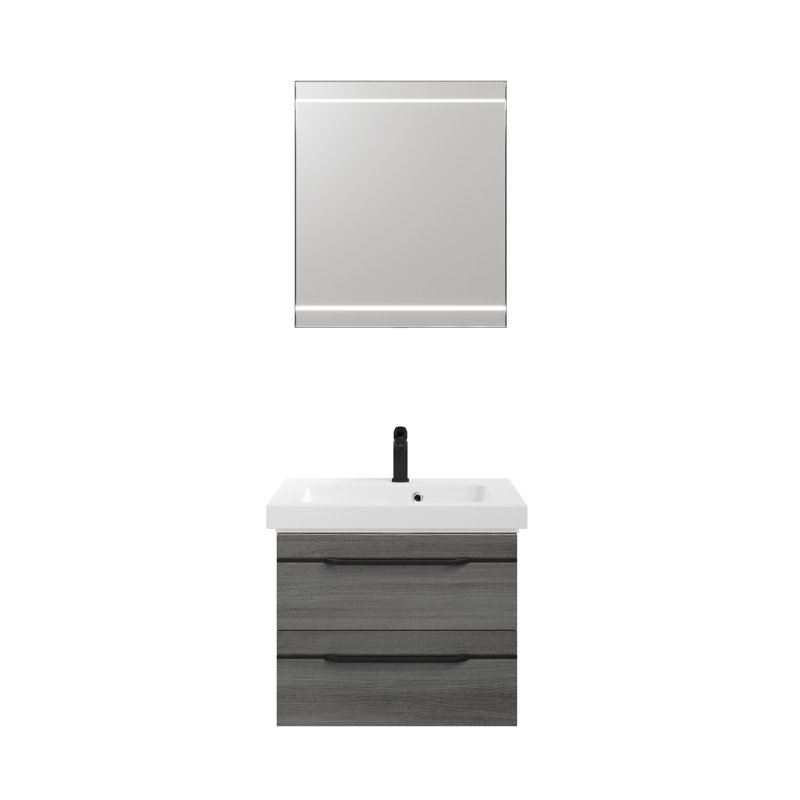 Balto Bathroom Furniture Suite, Grey