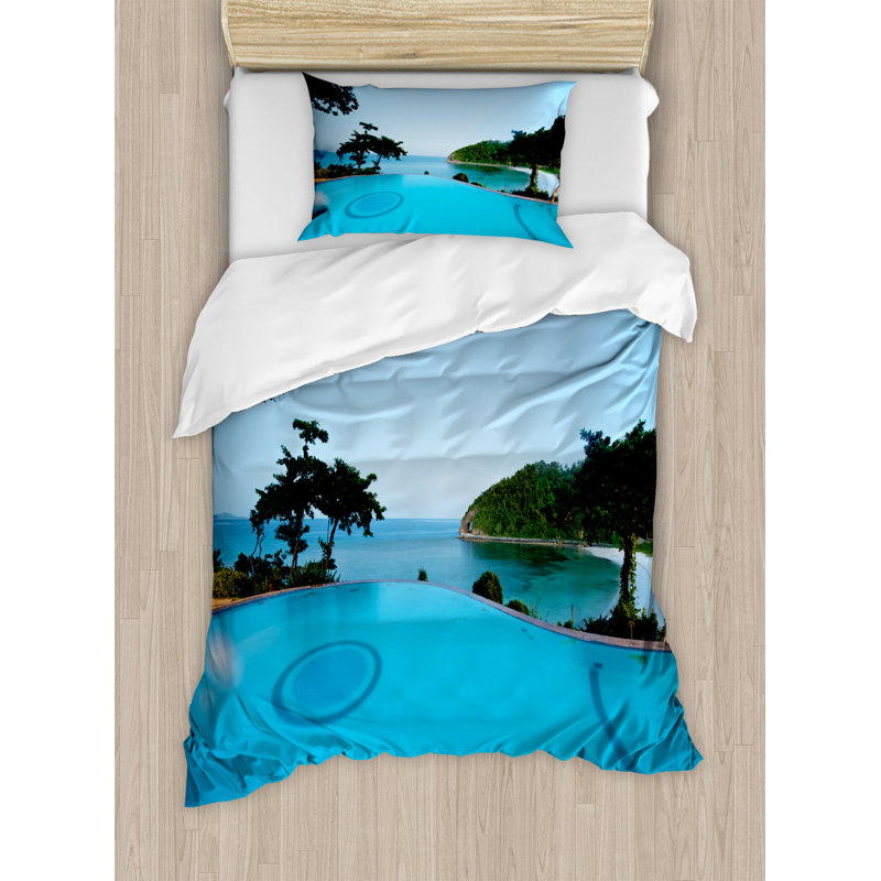Coastal Polyester Duvet Cover