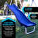Sportspower Sierra Vista Metal Swing Set with Lifetime Warranty on 5' Double Wall Slide