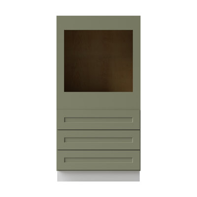 Armoire de cuisine en bois massif prête à assembler