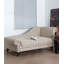 Chaise longue à rayures américaines de style américain, chaise longue en bois massif-461353908