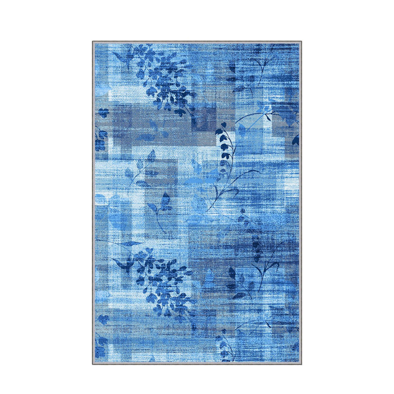 Antibacterial Hall Carpet, 31.5 x 59.1 inches | 100% Polyester, 0.4 in Pile Height, Non-Slip PVC Felt Dot Underside | Machine Washable, 3D Digital Printing | Durable & Stylish for Entryway, Living Room, or Bedroom
