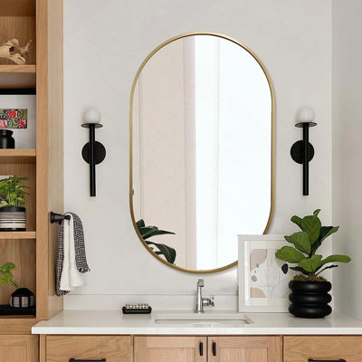 Miroir ovale