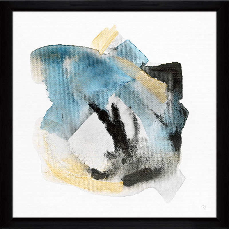« artesian spring iv », reproduction de peinture à l’acrylique encadrée, H 27,5 po x l 27,5 po x P 0,75 po