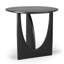 Geometric Solid Wood End Table-64468345