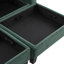 Canapé modulaire en L de 83 po avec canapé L 83 po avec amplement d'espace de rangement, repose-pieds mobile et six coussins décoratifs pour le salon-1646028148