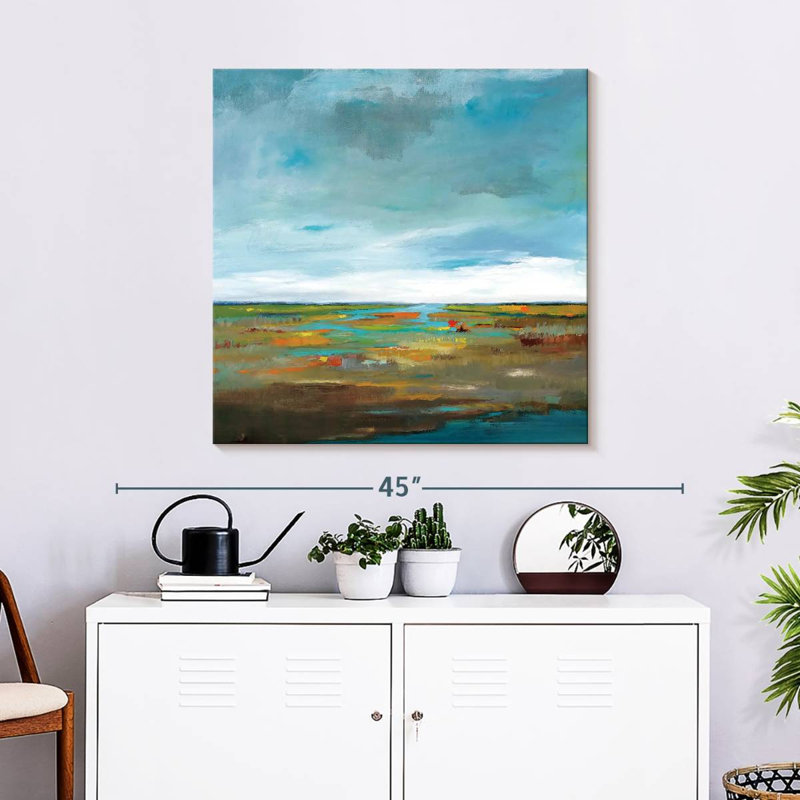 Adeliza Sea Sand And Sky, 30" H x 30" W