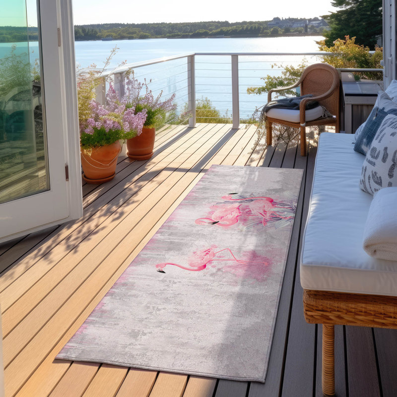 Braggs Washable Indoor / Outdoor Rug, Runner 2'3" x 7'6"