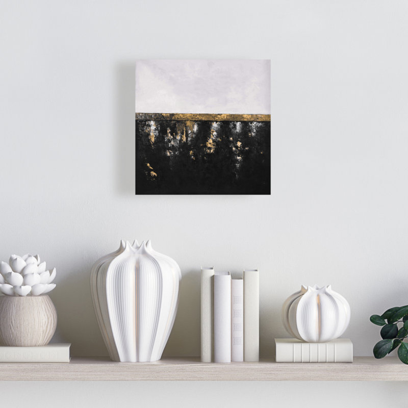 Abstract Container White Canvas - Modern Living Room Decor