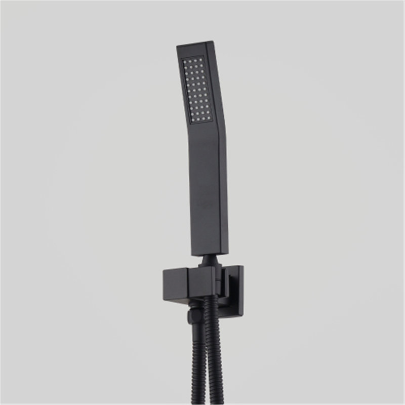 Complete Shower System, Matte Black